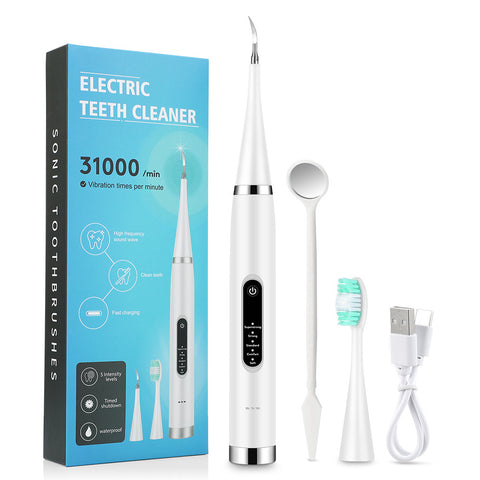 Portable Electric Toothbrush Set To Remove Dental Calculus