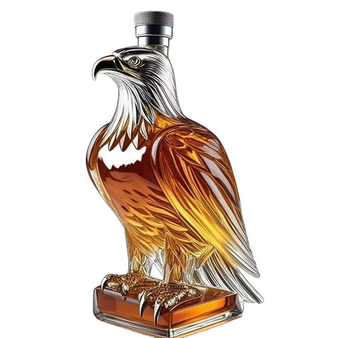 Eagle-shaped Whiskey High Borosilicate Craft Bottle