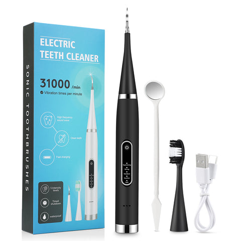 Portable Electric Toothbrush Set To Remove Dental Calculus