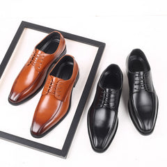All-Match Casual Trendy Shoes Korean Style Trendy Suit Men's Shoes