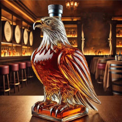 Eagle-shaped Whiskey High Borosilicate Craft Bottle