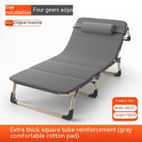 Portable Lounge Chair Simple Campsite Folding Bed