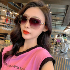 Retro Square Frame Men's Sunglasses