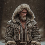 Men's Casual Printed Hoodie With No Pockets