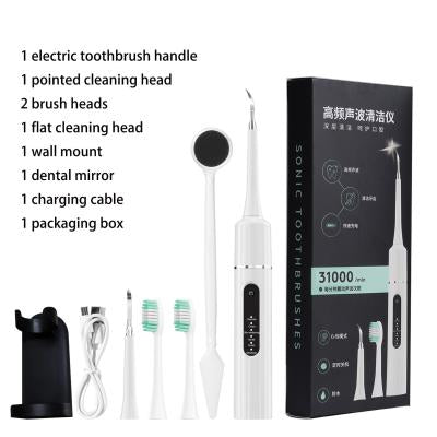 Portable Electric Toothbrush Set To Remove Dental Calculus