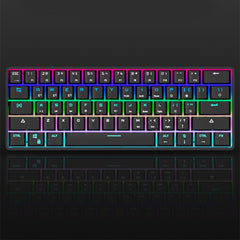 Wireless Bluetooth Keyboard Colorful PBT Keycaps Mechanical Keyboard