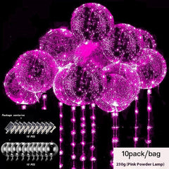 Helium Floating Air Led Glowing Balloon Party Decoration Balloon